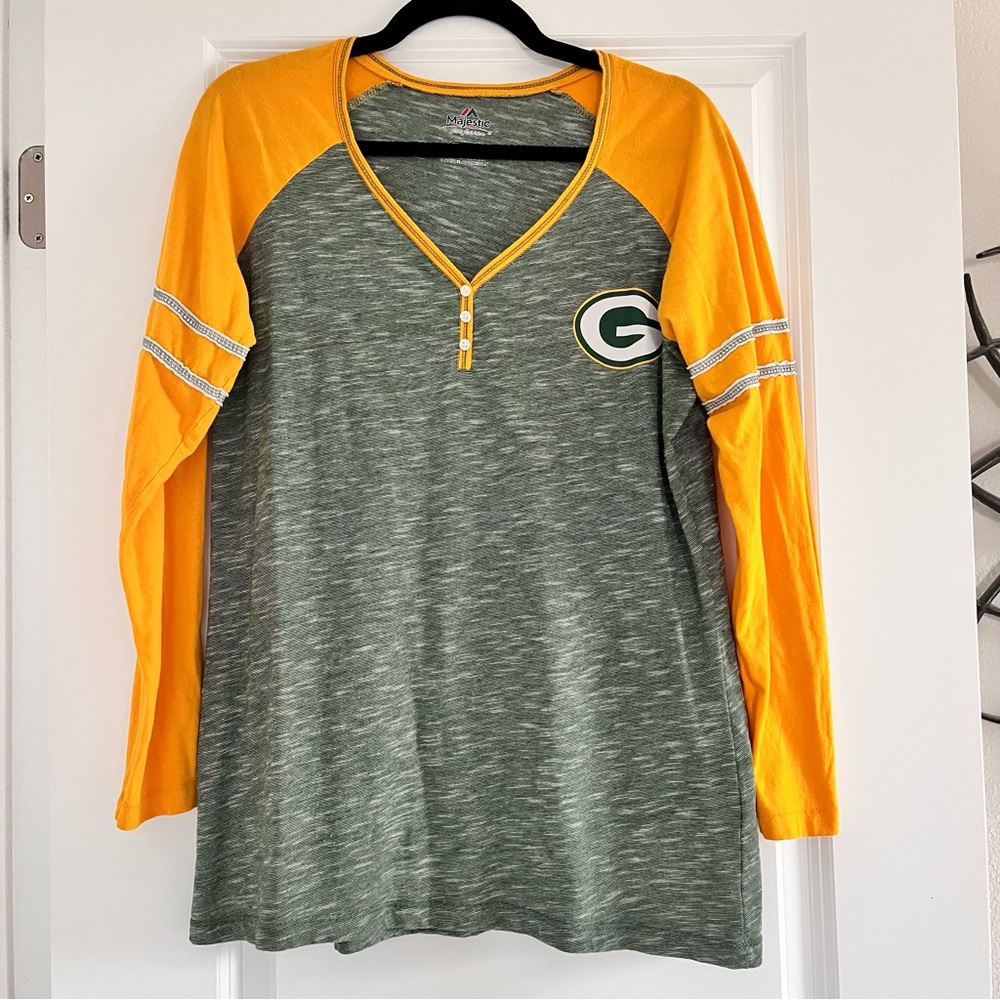 Women’s Green Bay Packers Henley